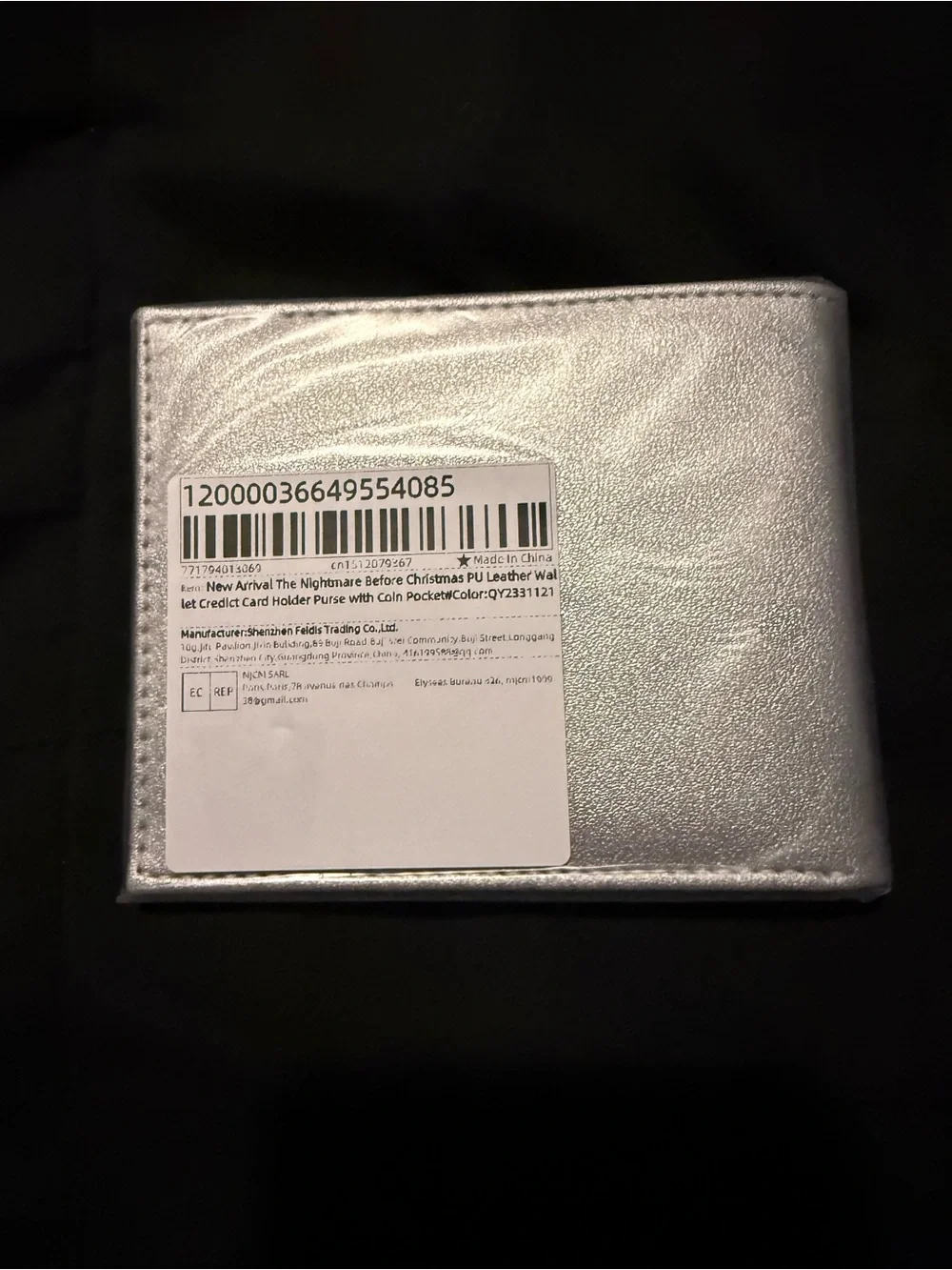 Nightmare Before Christmas Wallet